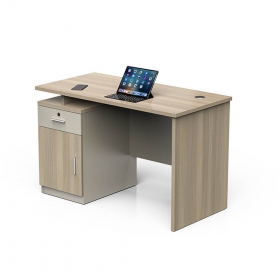 Staff Office Desk With Drawer Modern Design Wooden Computer Desk